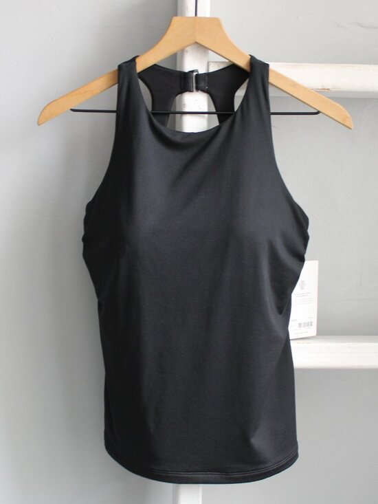 Athleta Other - Athleta Maldives Tankini Wired Swim Top in Black Women's Size 34D / DD NWT
